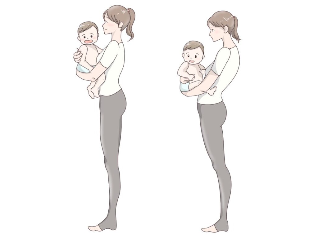正しい抱っこの方法 知っておこう! ママにも優しい抱っこの方法